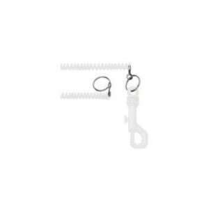  White 14 Casino Slot Card Cord with Ring and Hook   125pk 