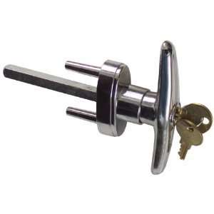 National Hardware Garage Door Locking T Handle, 5/16 Square Shaft by 