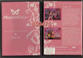   Girl Fitness Chair Fit DVD Workout + Meal Guide + 2 LBS Gel Balls NEW