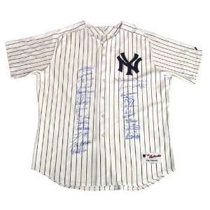  1996 New York Yankees Team Signed Jersey LE of 26 Sports 