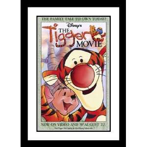 The Tigger Movie 32x45 Framed and Double Matted Movie Poster   Style B