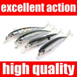 FISHING LURES Lots Minnow Popper Lure Crankbaits BW11  