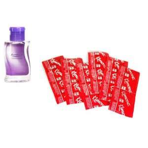 Kimono Aqua Lube Latex Condoms Lubricated 12 condoms Astroglide 2.5 oz 