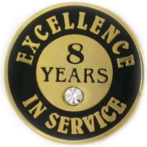  Excellence In Service Pin   8 Years Jewelry