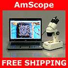 20X 40X BINOCULAR STEREO DISSECTING MICROSCOPE WITH TOP & BOTTOM 