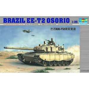  EE T2 Brazilian Osorio Tank 1 35 Trumpeter Toys & Games