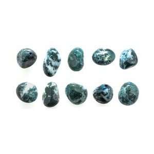  Blue Moon Enchanted Planet Semi Precious Stone Beads 