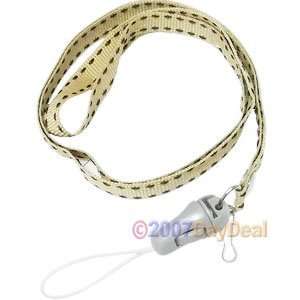  Yellow Stitch Neck Strap Lanyard Cell Phones 