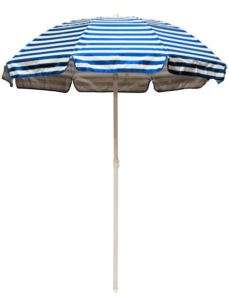 UPF 50 Solar Reflective Tilting Beach Umbrella & Bag  