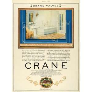  1927 Ad Crane Fixtures Home Improvement Decor Chicago 