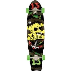 Madrid Lucky 13 Complete Longboard   9.75x39.25  Sports 