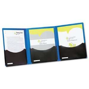  New Five Pocket Folder 3 Panels Title Pocket 400 Case Pack 