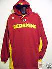 Washington Redskins Hoodie Mens Large NFL Sweatshirt Football Skins 