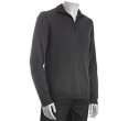 Wyatt granite cashmere cotton basket knit turtleneck   up to 