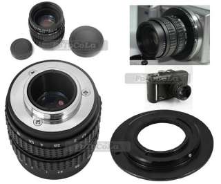 35mm f1.7 CCTV lens f EP1 EP2 GH1 GF1 + C mount adapter  