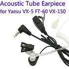 Ear mic PTT radio earphone for Yeasu Yaesu Vertex 002