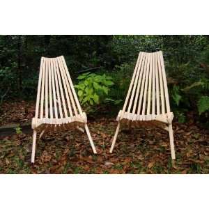   Adirondack Cricket Wood Wooden Porch Chairs Patio, Lawn & Garden