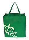 Hawaiian Style Screen Print Eco Totes Bag Green Honu items in Island 