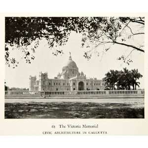 1938 Print Victoria Memorial Kolkata India Architecture 