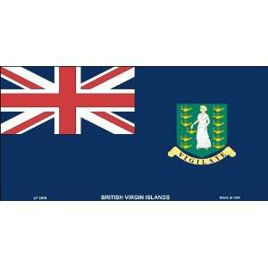  British Virgin Islands Flag License Plate 