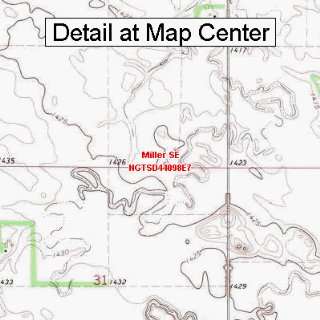   Map   Miller SE, South Dakota (Folded/Waterproof)