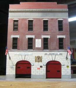 Firehouse Fire Station for Code 3 FDNY Rescue 4 & Engine 292  