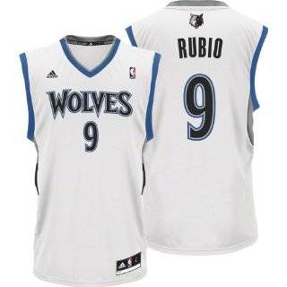   Minnesota Timberwolves Ricky Rubio Revolution 30 Replica Home Jersey