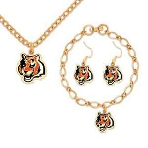  NFL Cincinnati Bengals Jewelry Gift Set