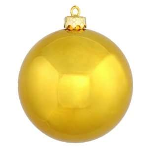  Shiny Antique Gold Commercial Shatterproof Christmas Ball 