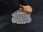 Vintage Crystal Spary Atomizer Perfume / Cologne Bottle w/ Bulb   FREE 