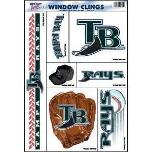  Set of Team Window Clings Tampa Bay Devil Rays Sports 