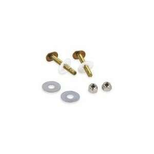  HARVEY 5PA62 Bolt Set,Toilet,1/4 In