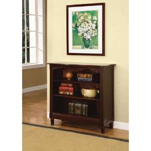  Powell Company Brown Cherry Bookcase   overpacked