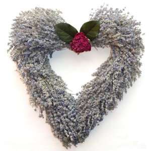  Heart Shaped Lavender Wreath