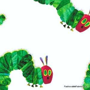    The Very Hungry Caterpillar on white by Eric Carle 