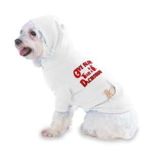  Give Blood Tease a Dachshund Hooded (Hoody) T Shirt with 