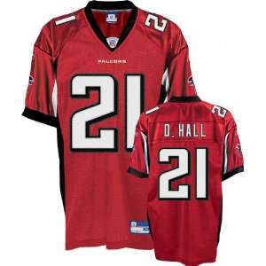  DeAngelo Hall Red Reebok Authentic Atlanta Falcons Jersey 