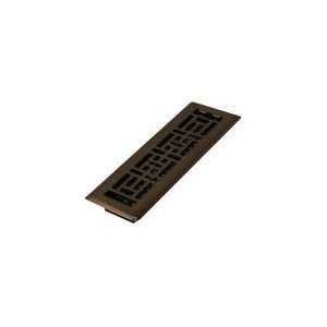  DECOR GRATES AJH212 RB 2x12 Oriental Steel Plated Rubbed 