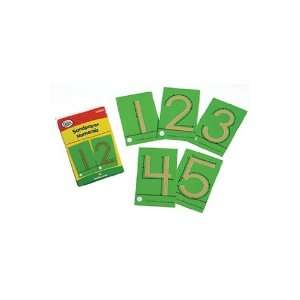  Didax Dd 210828 Tactile Sandpaper Numerals Toys & Games