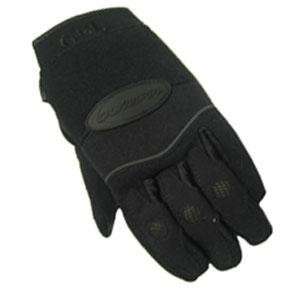 Olympia Sports Womens 712 Gel Reflector Gloves   Large/Black