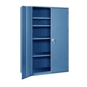  Extra Heavy Duty Storage Cabinet   48W X 24D X 84H Blue 