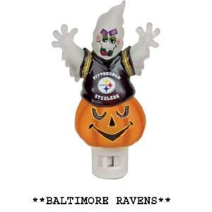  NFL Baltimore Ravens Halloween Ghost Night Light