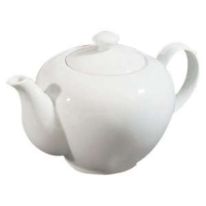  10 Strawberry Street RB0014 1.25 Qt. Classic White Teapot 