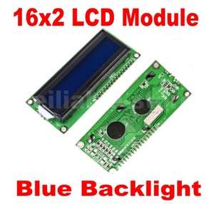 pcs 1602 16x2 Character LCD Display Module HD44780 Controller blue 