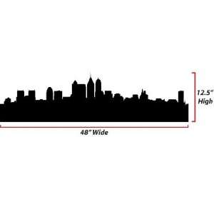   Skyline Silhouette  Large  Vinyl Wall Decal 