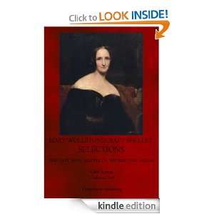 Mary Wollstonecraft Shelley Selections Mary Wollstonecraft Shelley 