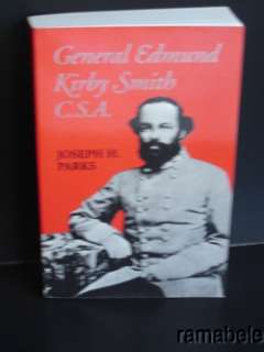 Edmund Kirby Smith CSA Civil War Confederate Gen Maps  