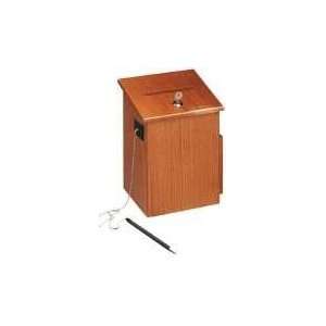  Buddy Products 562211   Solid Wood Suggestion Box with Locking 