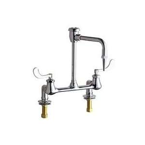  Chicago Faucets 947 317CP Chrome Laboratory Deck Mounted 