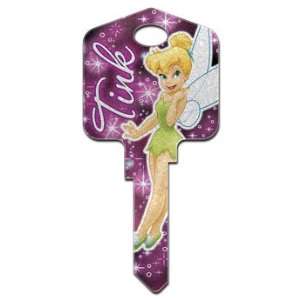    Tinker Bell Glitter Schlage House Key (SC1 D90)